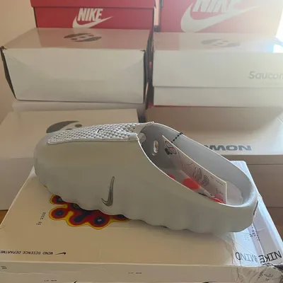 Nike CALM Mule – Light Bone / Grey